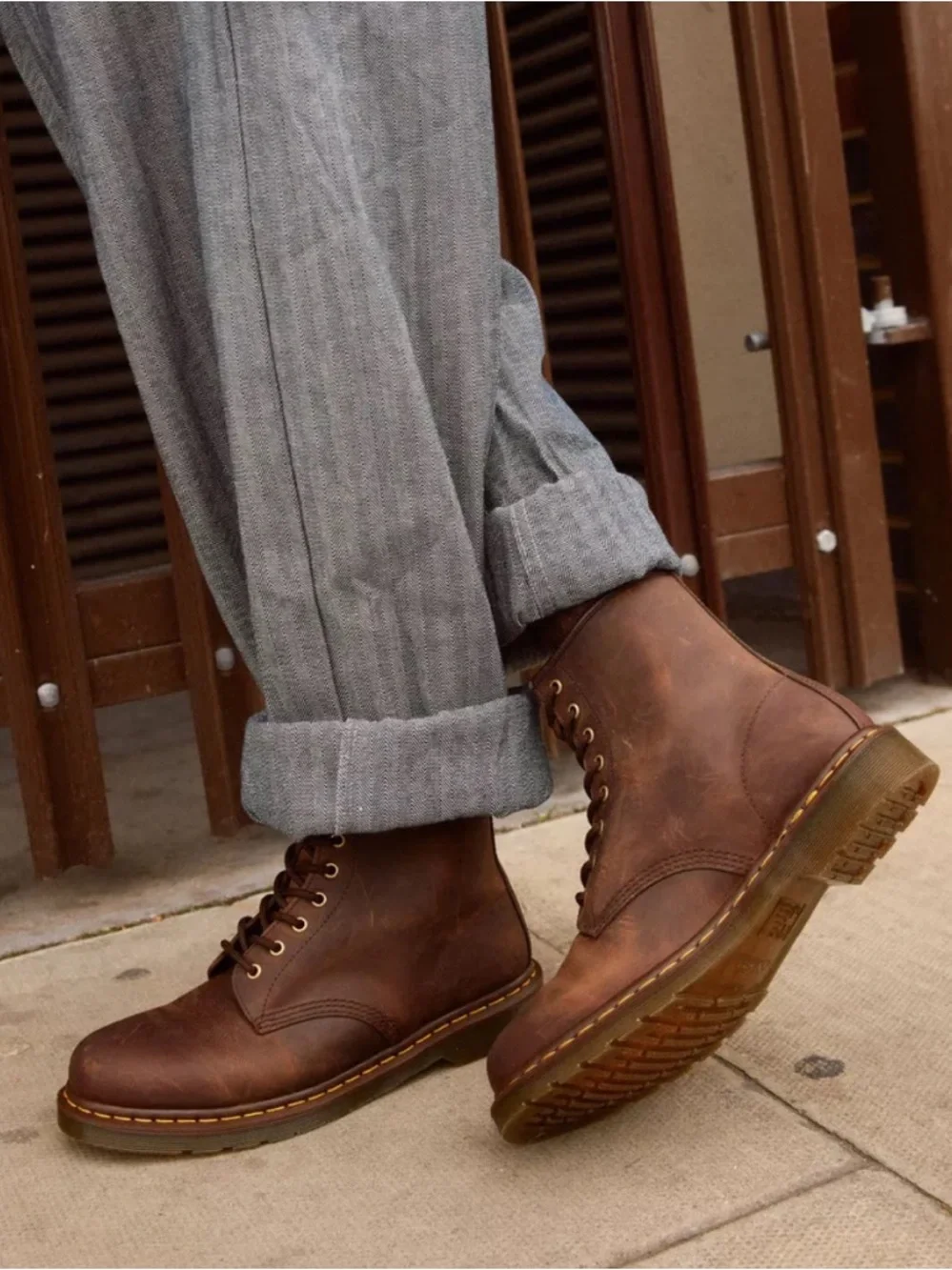 Doc Marten lace up boot 1460 (crazy horse) - Picture 10 of 10